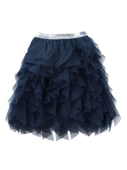 A Little Fable Girls
                      Blue Waterfall Tutu Skirt