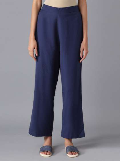 AURELIA Women Knitted Palazzos