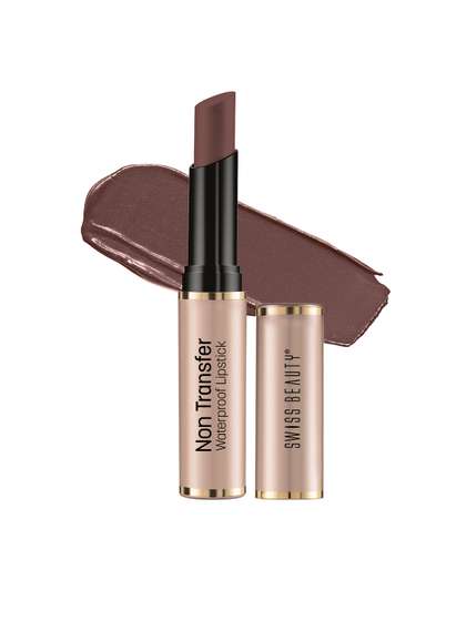 SWISS BEAUTY
                        Non-Transfer Waterproof Lipstick - Spice Nude
