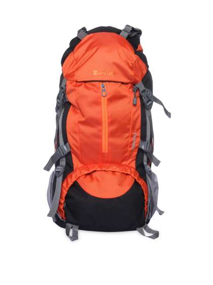 Rucksack Bag Online In India At Best Price Myntra Impulse Uni Orange 65 Litres Rucksack