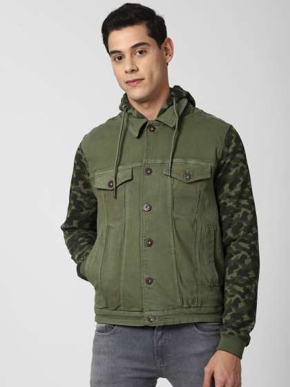 Peter england denim jacket cheap