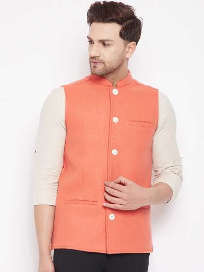 even Men Pure Wool Nehru Jacket