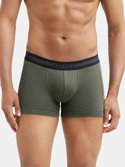 Jockey Combed Cotton
                        Rib Trunk with StayFresh Treatment-1015