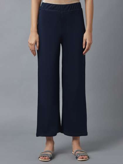 elleven Women Solid Palazzos