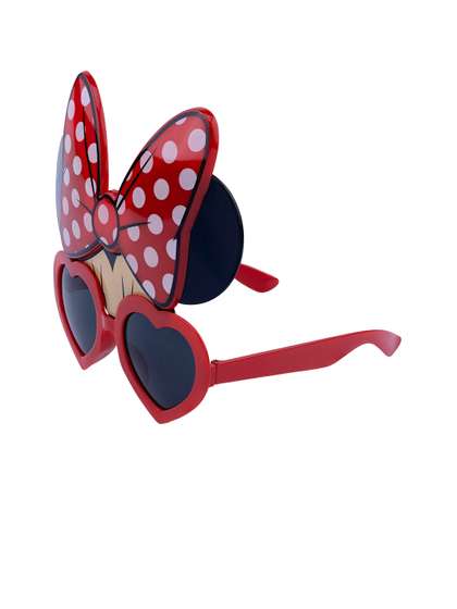 Disney Girls Grey &
                    Red Wayfarer Sunglasses with Polarised & UV
                    Protected Lens TRHA15222