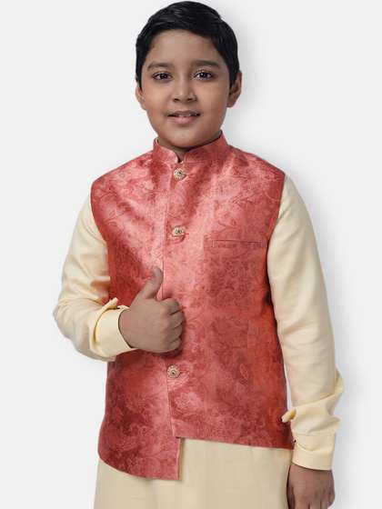 NAMASKAR Boys Nehru Jacket