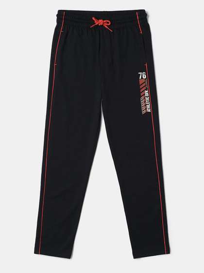 Jockey Boys Super Combed
                    Cotton Printed Trackpants With Drawstrings
                    Closure-AB13