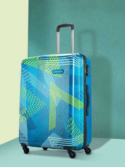 Aristocrat Printed
                          Dual Edge 360 Medium Trolley Suitcase - 65 cm