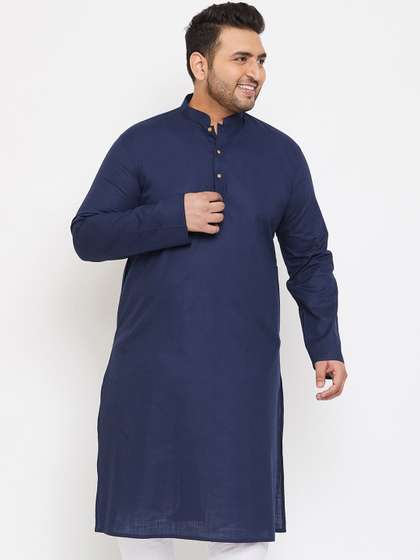 VASTRAMAY Plus Size Men Kurta