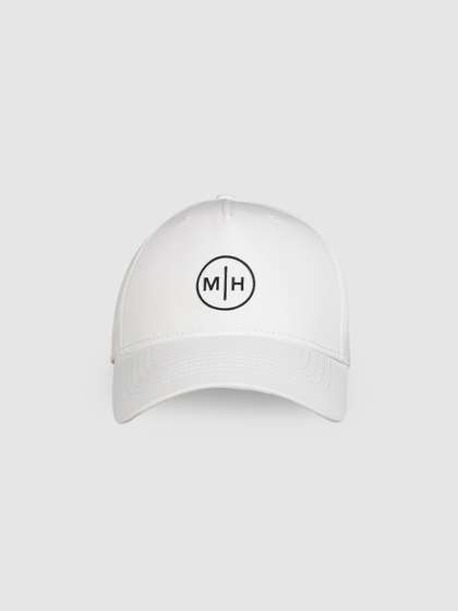 Mast & Harbour
                    Unisex White Printed Baseball Cap