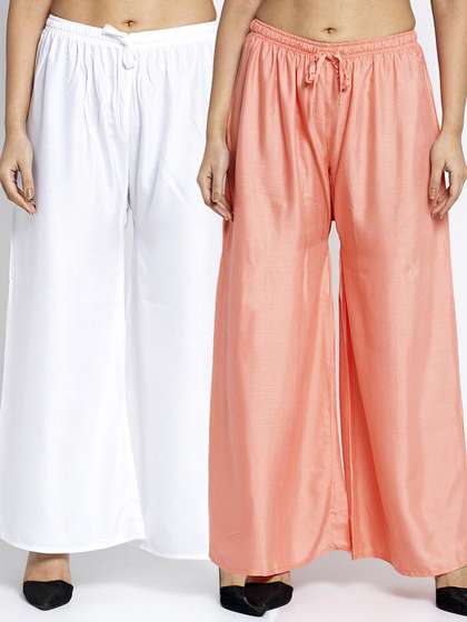 GRACIT Women Flared Palazzos