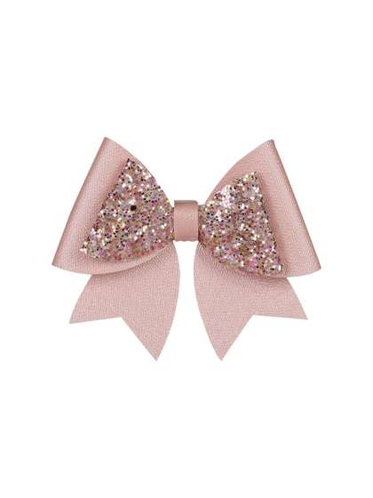 Aye Candy Girls Pink
                    Embellished Large Sailor Bow Alligator Hair Clip