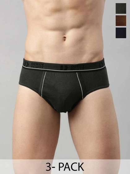 DIXCY SCOTT
                          Originals Men Pack of 3 Combed Cotton Brief