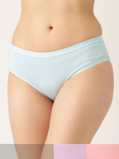 DressBerry Women
                        Assorted Pack of 3 Pure Cotton Hipster Briefs
                        DB-BRF-3PP-NEWP-001AB