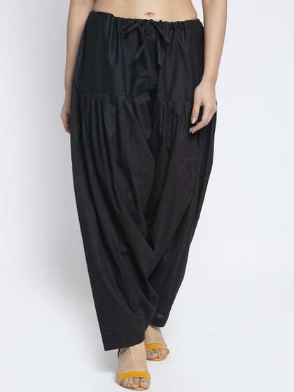 Jinfo Women Black
                          Cotton Salwar