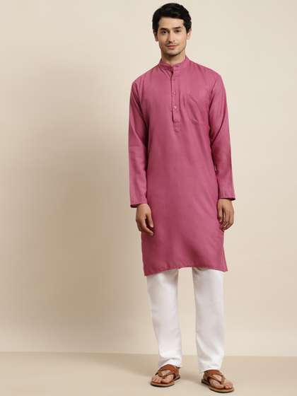 Anug by SOJANYA Men Mandarin Collar Kurta