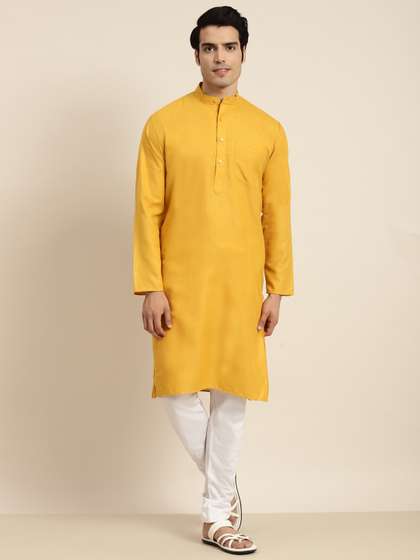 Anug by SOJANYA Men Mandarin Collar Kurta