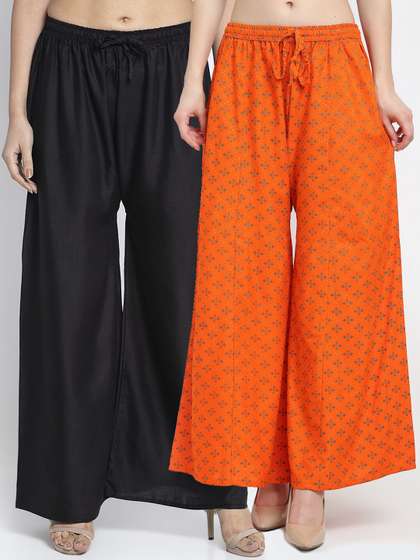 Jinfo Women Pack of 2 Palazzos