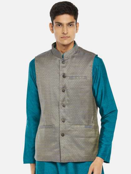 indus route by Pantaloons Men Nehru Jacket