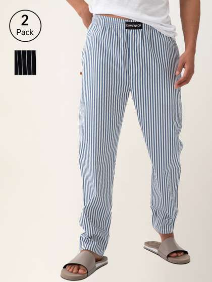 DAMENSCH Men Pack Of
                        2 Striped Lounge Pants