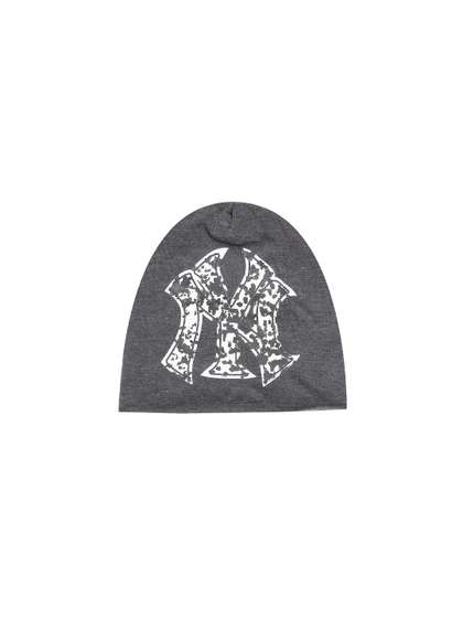 iSWEVEN Grey & White
                    Printed Beanie