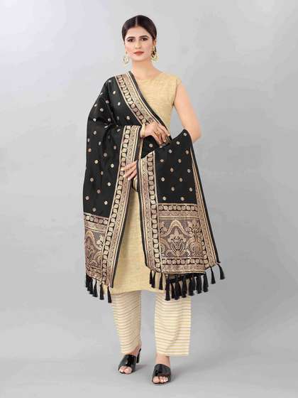 Silk Land Women Banarasi Dupatta