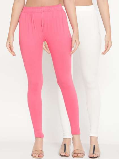 TAG 7 Women Pack of
                        2 Solid Comfort Fit Ankle Length Leggings