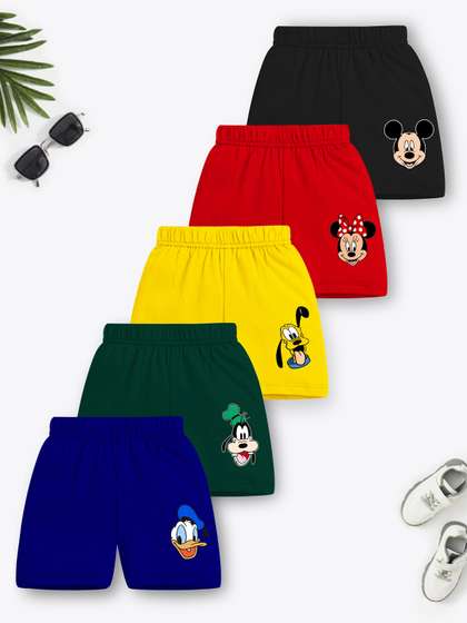 YK Disney Boys Pack of
                      5 Mickey & Friends Shorts