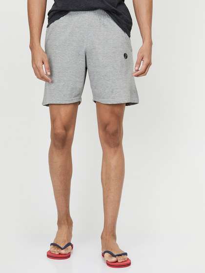 max Men Grey
                          Melange Lounge Shorts