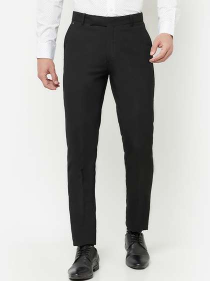 Cantabil Men Black
                        Formal Trousers