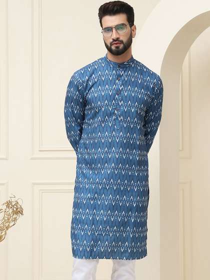 SOJANYA Men Ethnic Motifs Printed Kurta