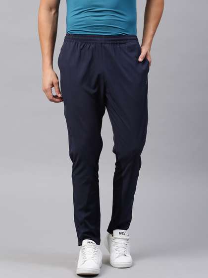 hrx polyester track pants