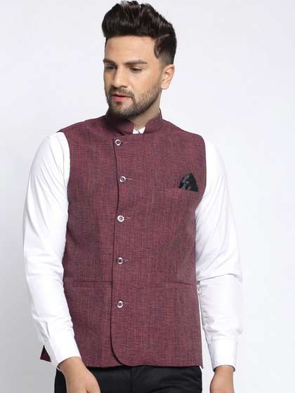 KLOTTHE Men Nehru Jackets
