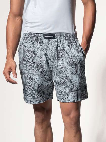 DAMENSCH Men Printed
                        Ultra-Light Cotton Regular Fit Boxer Shorts
