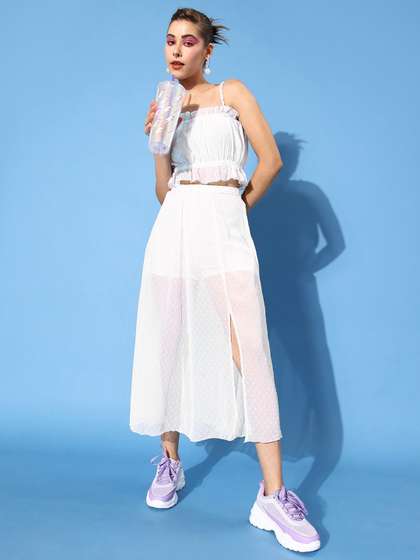 ANVI Be Yourself Women A-Line Flared Skirts