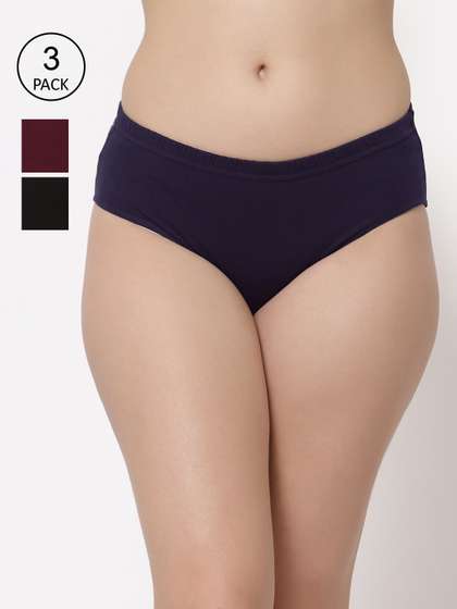 Floret Women Pack of
                        3 Assorted Basic Briefs