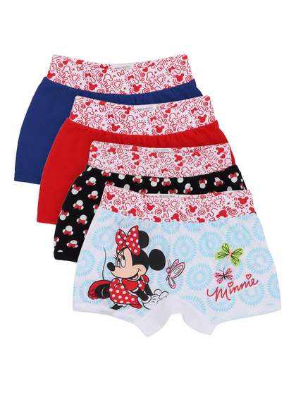 Bodycare Kids Girls
                    Assorted Minnie & Friends Printed Shorts
