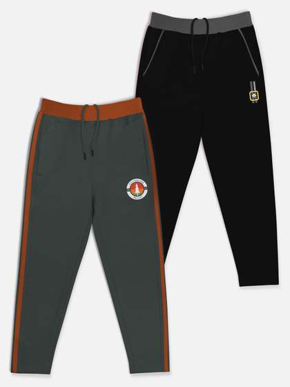 HELLCAT Boys Pack of 2
                    Cotton Track Pants