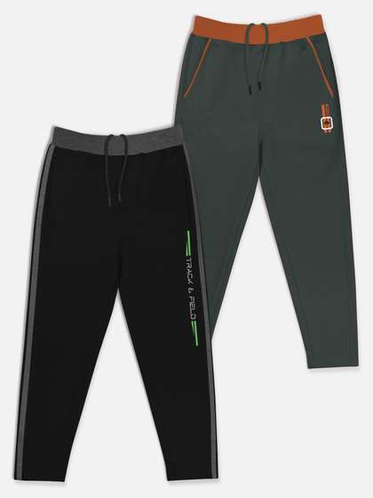 HELLCAT Boys Set Of 2
                    Graphic Printed Track Pants