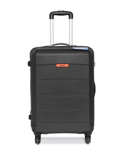 Mens Bags Backpacks For Men Online Safari Uni Black Regloss Anti Scratch Medium Trolley Suitcase