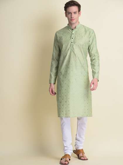 NAMASKAR Men Cotton Printed Kurta