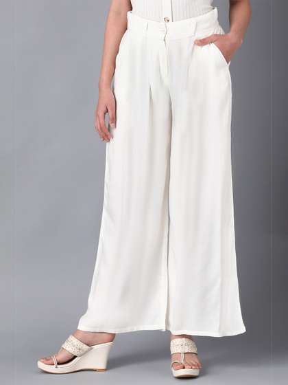 W Women Flared Palazzos