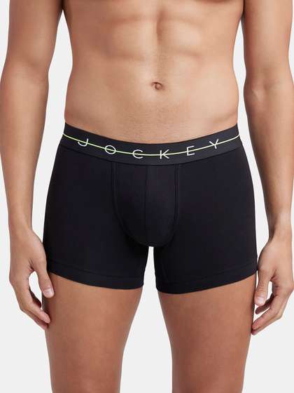 Jockey Super Combed
                      Cotton Stretch Solid Trunk with Ultrasoft
                      Waistband-NY16