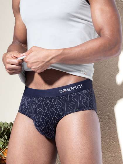 DaMENSCH DEO-SOFT
                        Printed Premium Egyptian Cotton-Modal Blend
                        Briefs