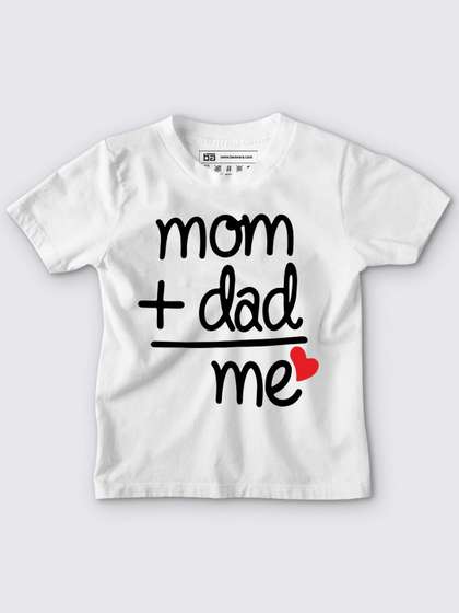 BE AWARA Kids White & platinum Typography Printed Applique T-shirt