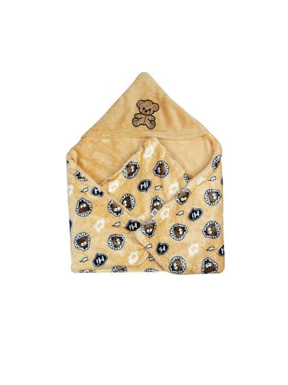 MeeMee Cream-Coloured
                    Hooded Wrapper