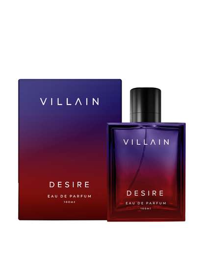 VILLAIN Men Desire
                      Perfume EDP with Caramel & Amber for Warm
                      Scent - 100 ml