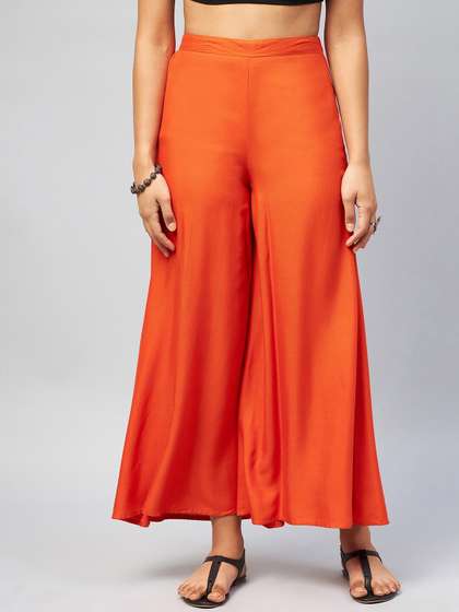 InWeave Women Flared Palazzos