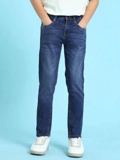 U S Polo Assn Boys Blue
                    Slim Fit Light Fade Jeans