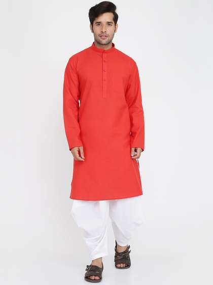 ROYAL KURTA Men Solid Cotton Kurta
